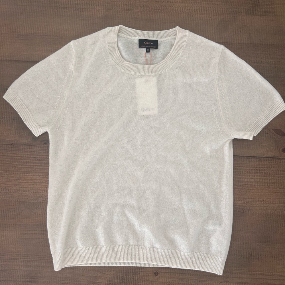 Quince Soft Ivory Cashmere Knit